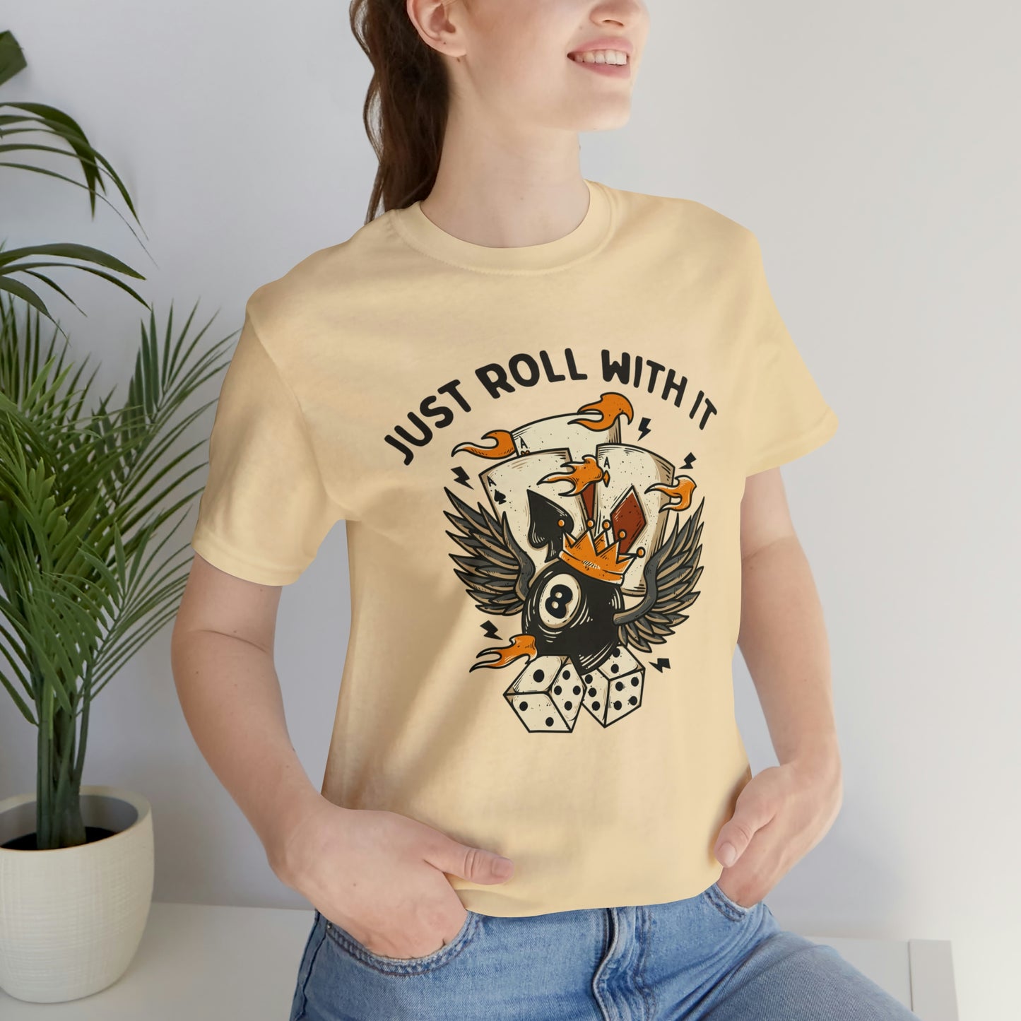 "Just Roll With It" Bella Canvas Short Sleeve Tee