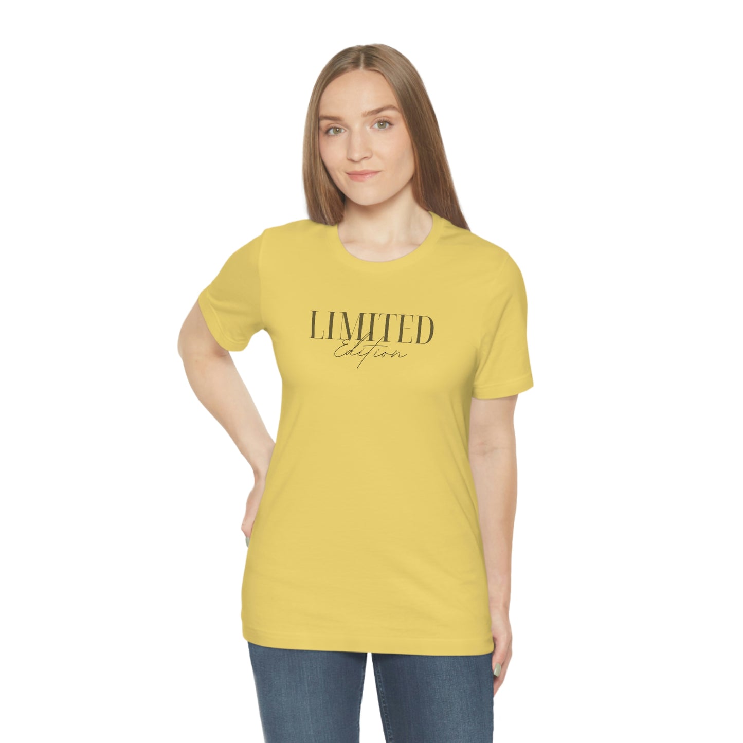 "Limited Edition Tee" Unisex Jersey Short Sleeve Tee (Bella + Canvas)