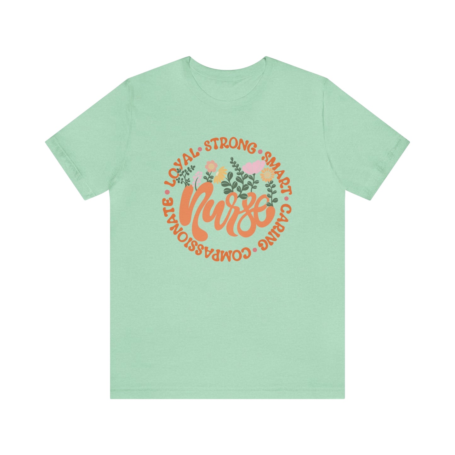 "Nurse" Bella Canvas Short Sleeve Tee