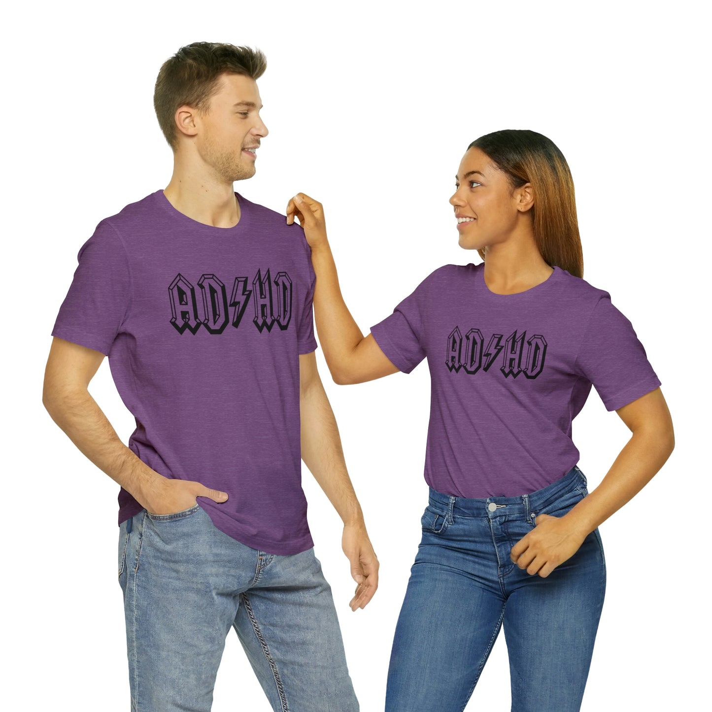 "ADHD" Bella Canvas Short Sleeve Tee
