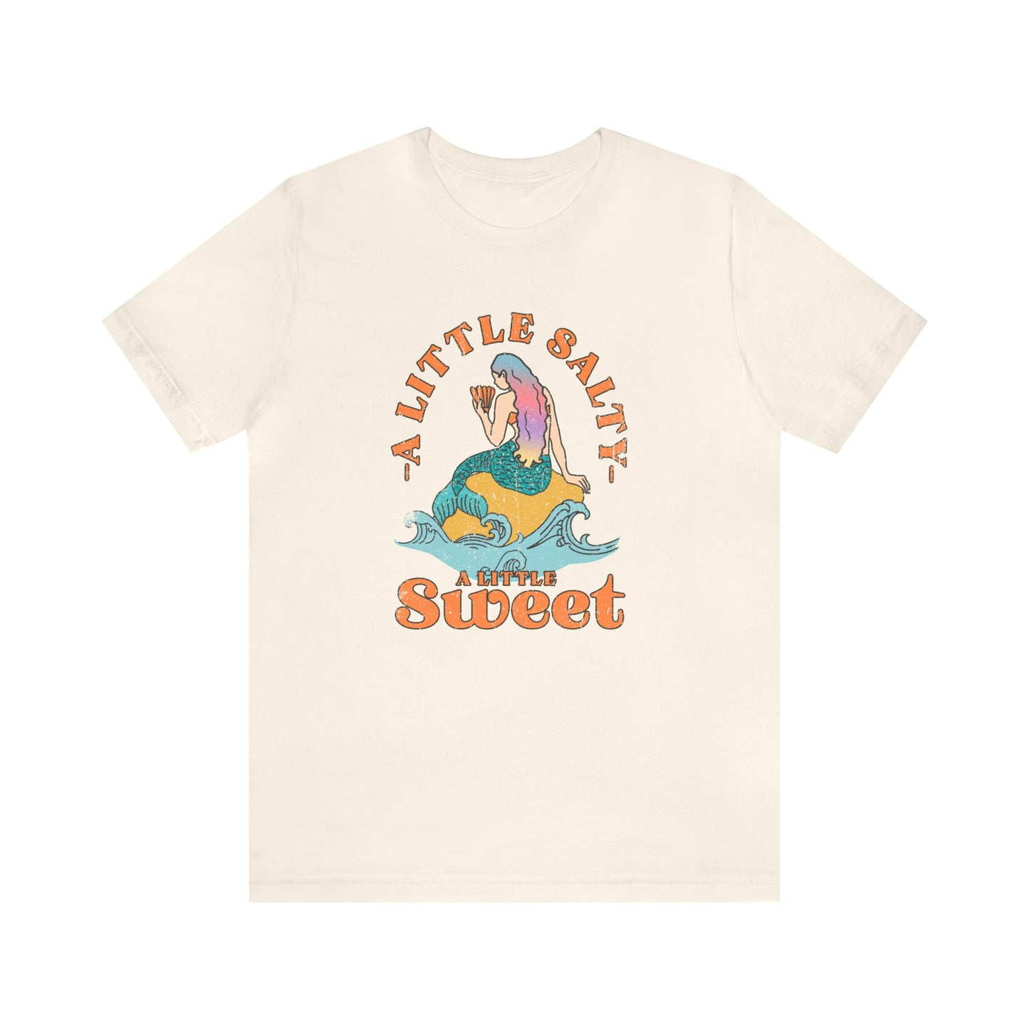 "A Little Salty, A Little Sweet" Bella Canvas Unisex Jersey Short Sleeve Tee