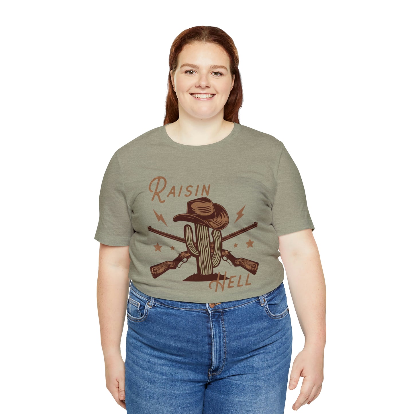 "Raisin Hell" Bella Canvas Short Sleeve Tee