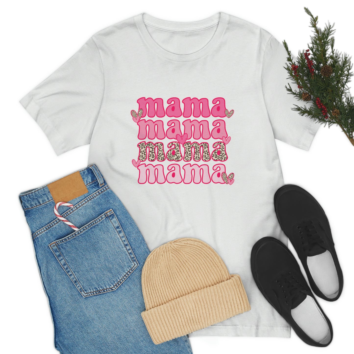 "Mama" Unisex Jersey Short Sleeve Tee