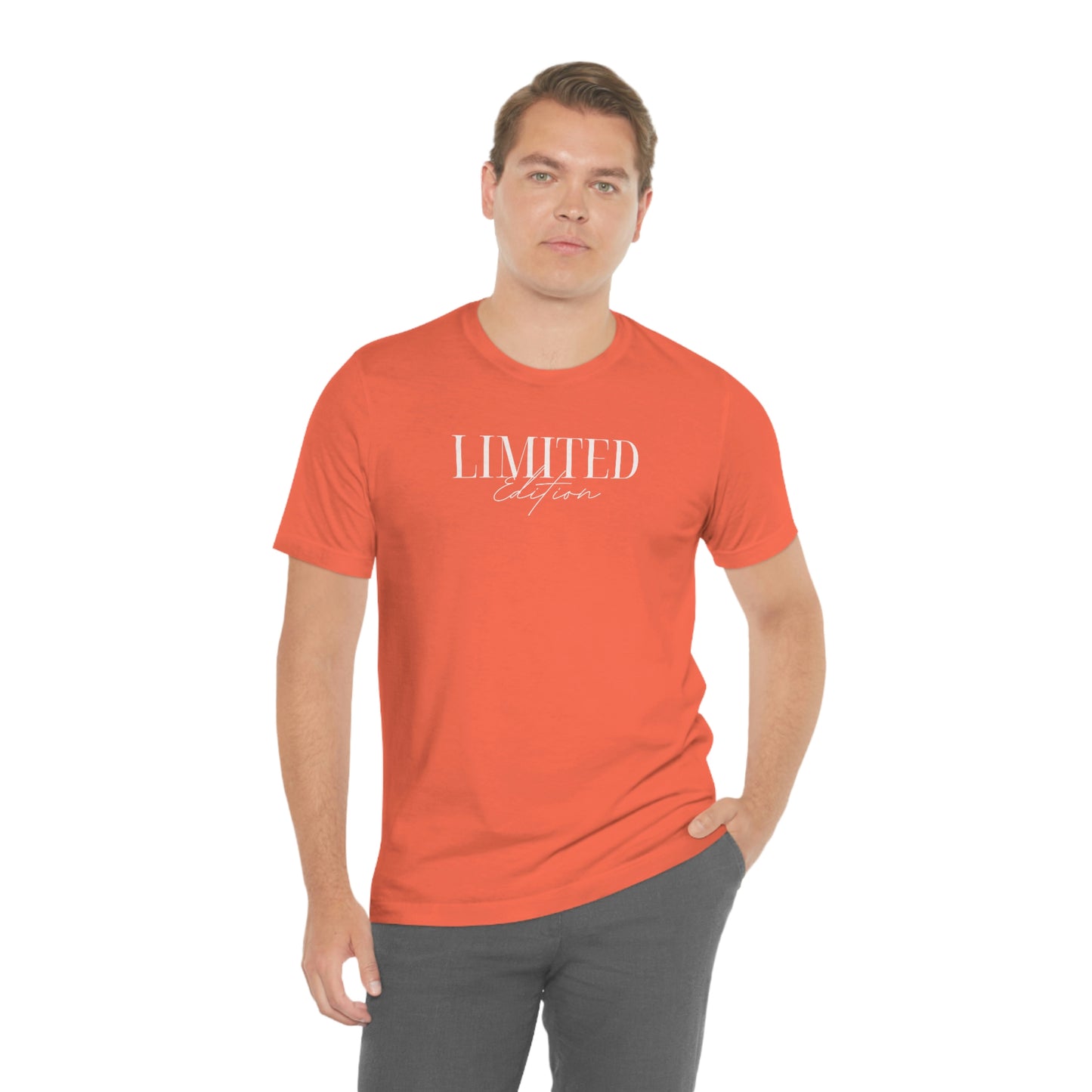 "Limited Edition Tee" Unisex Jersey Short Sleeve Tee (Bella + Canvas)