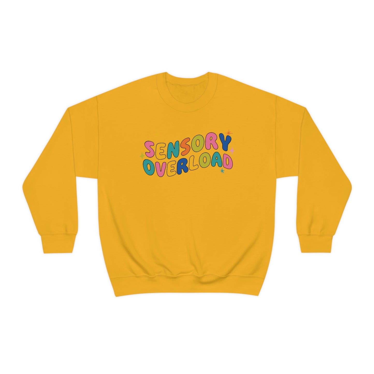 "Sensory Overload" Unisex Heavy Blend™ Crewneck Sweatshirt