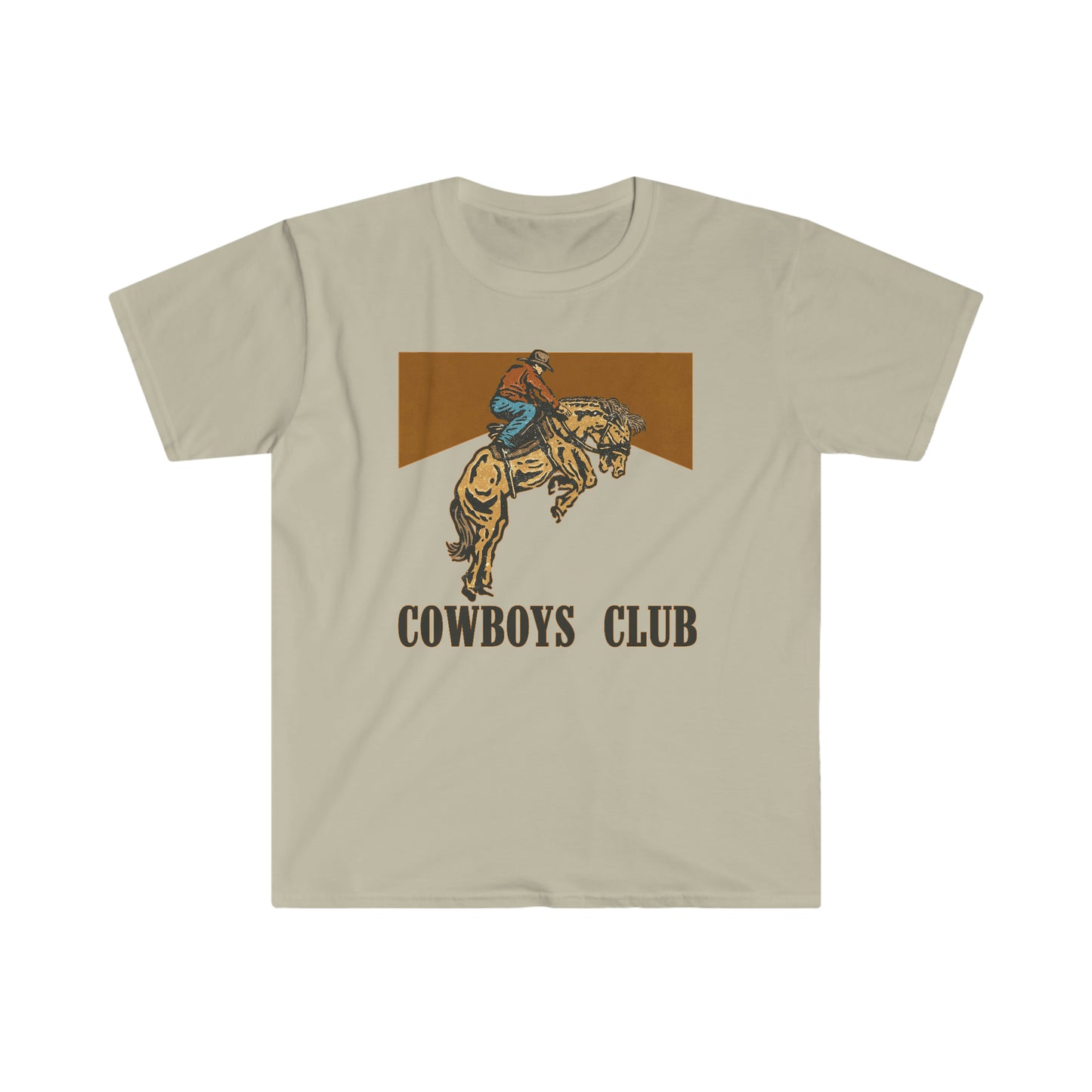 "Cowboy Club" Unisex Softstyle T-Shirt