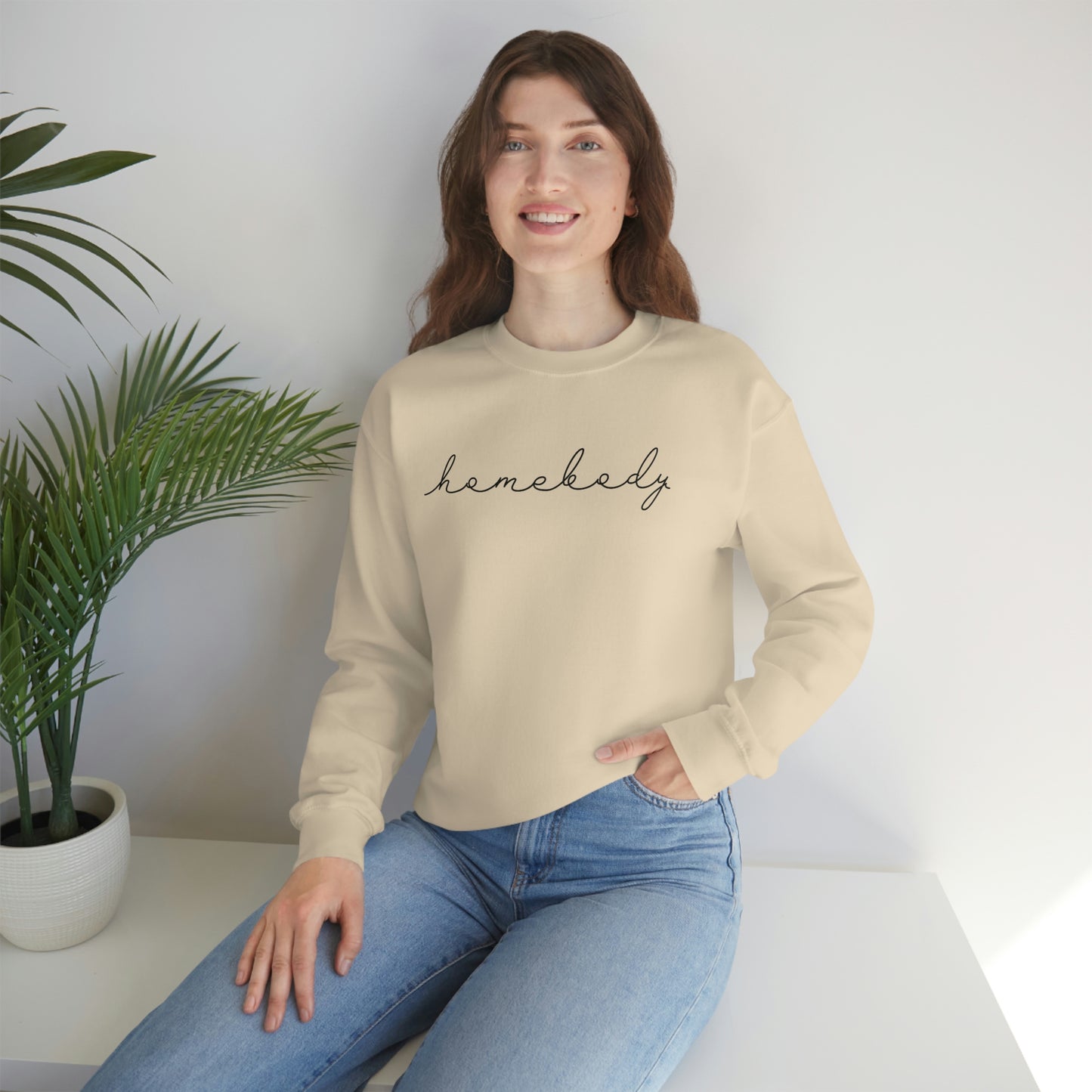 "Homebody" Unisex Heavy Blend™ Crewneck Sweatshirt