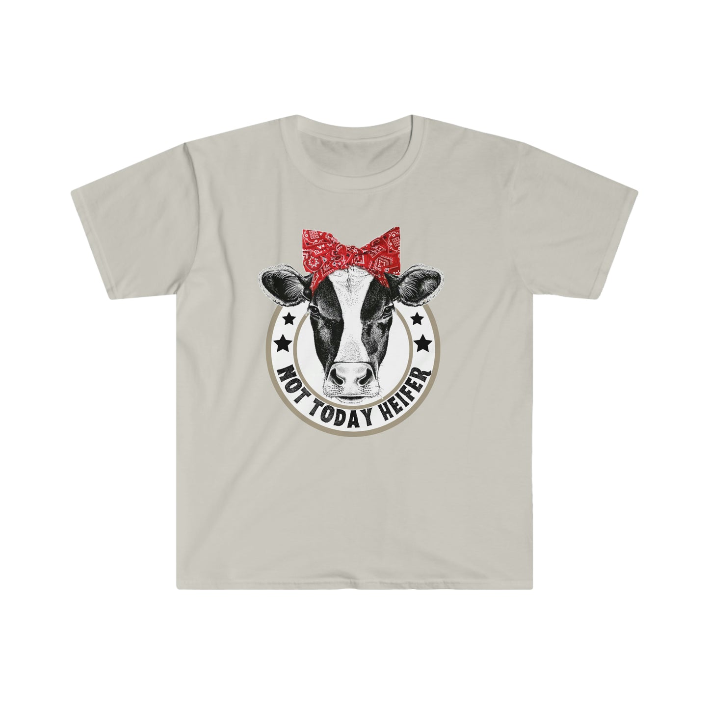 "Not Today Heifer" Unisex Softstyle T-Shirt