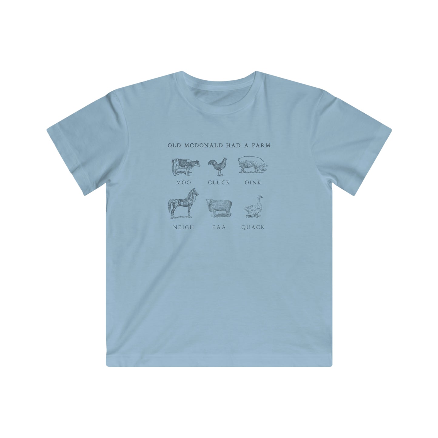 "Old McDonald" Youth/Kids Fine Jersey Tee