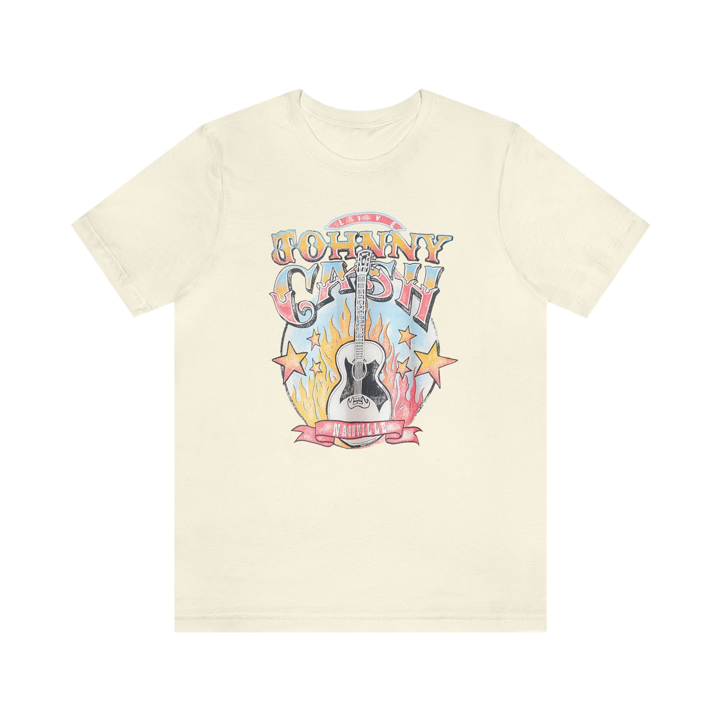 "Johnny Cash" Unisex Jersey Short Sleeve Tee