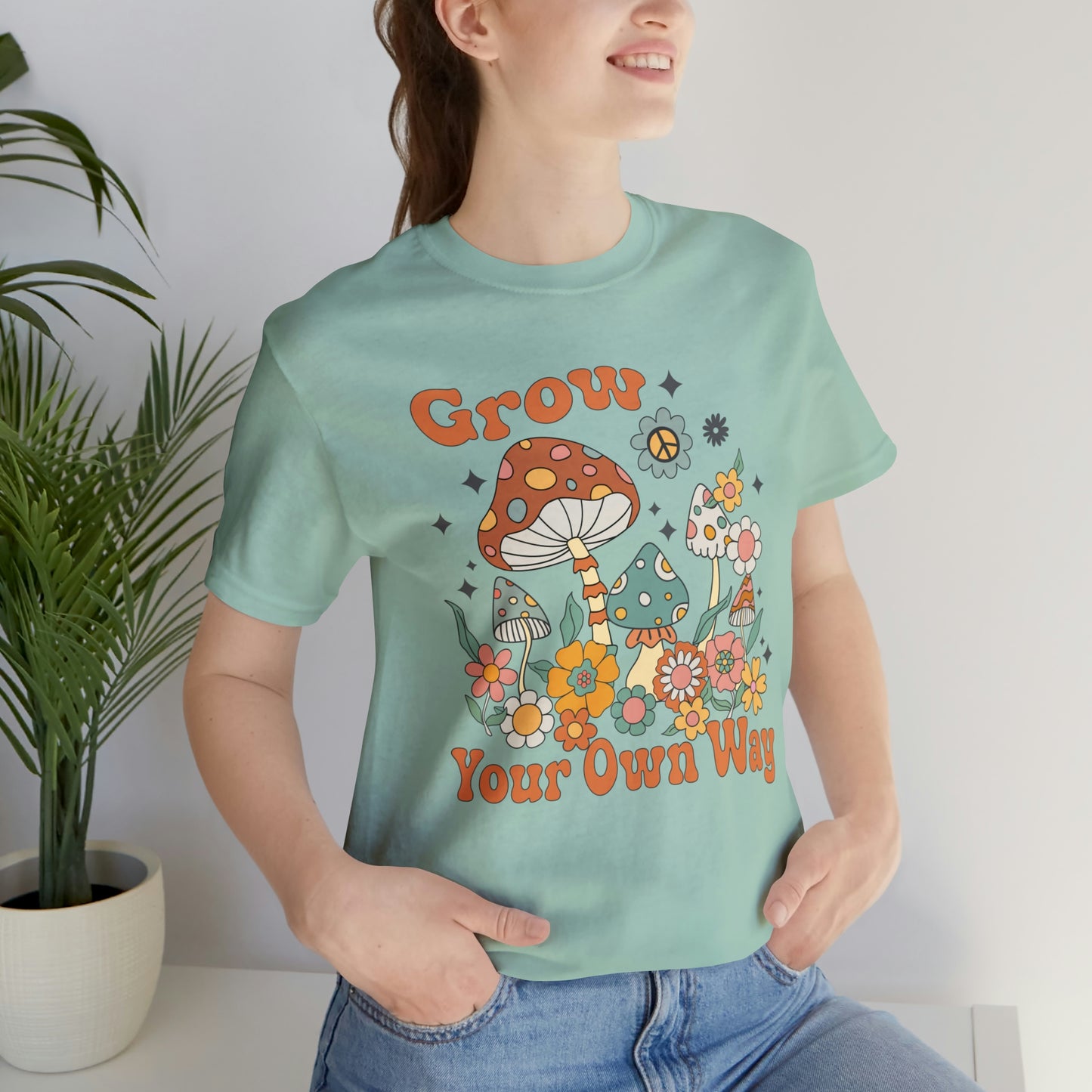 "Grow Your Own Way" Bella Canvas Short Sleeve Tee