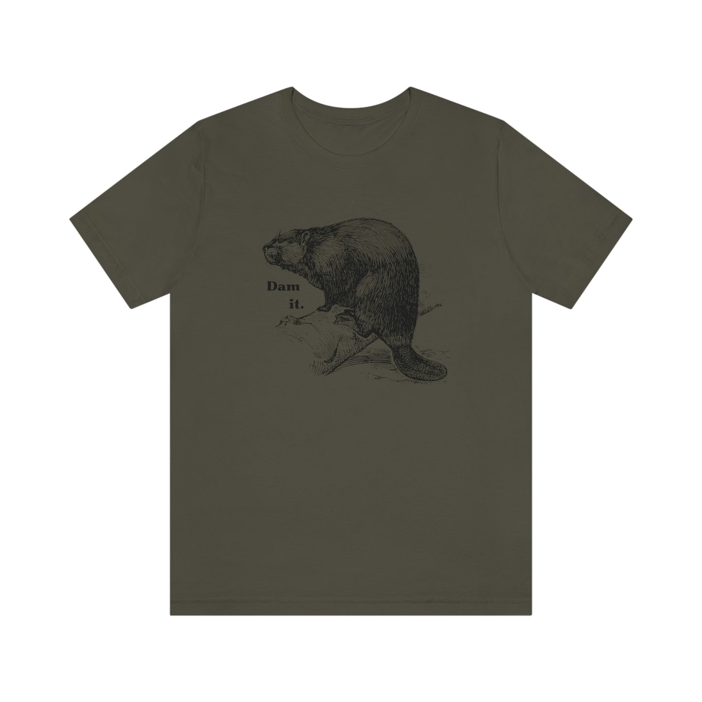 "Dam it" Bella Canvas Graphic Short Sleeve Tee