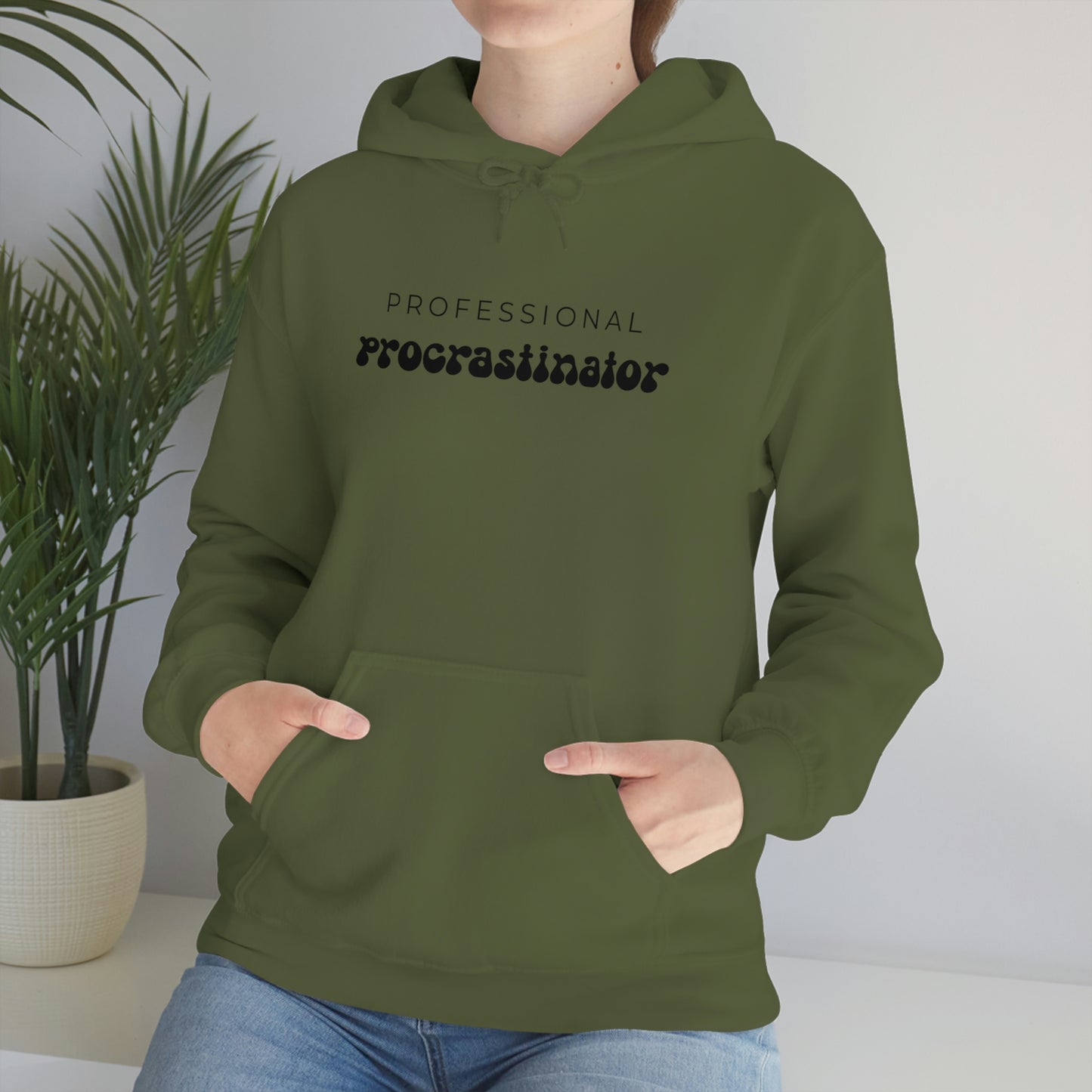 "Professional Procrastinator" Unisex Hooded Sweatshirt