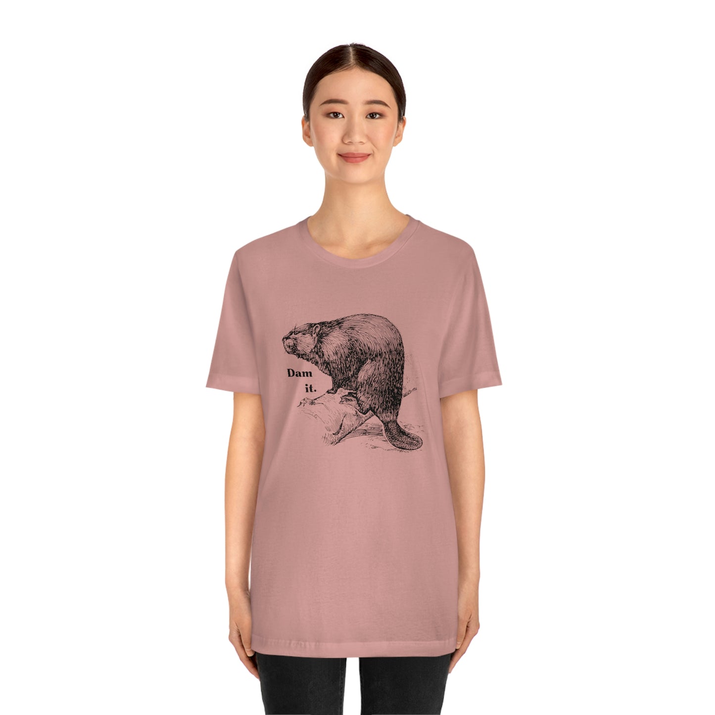 "Dam it" Bella Canvas Graphic Short Sleeve Tee