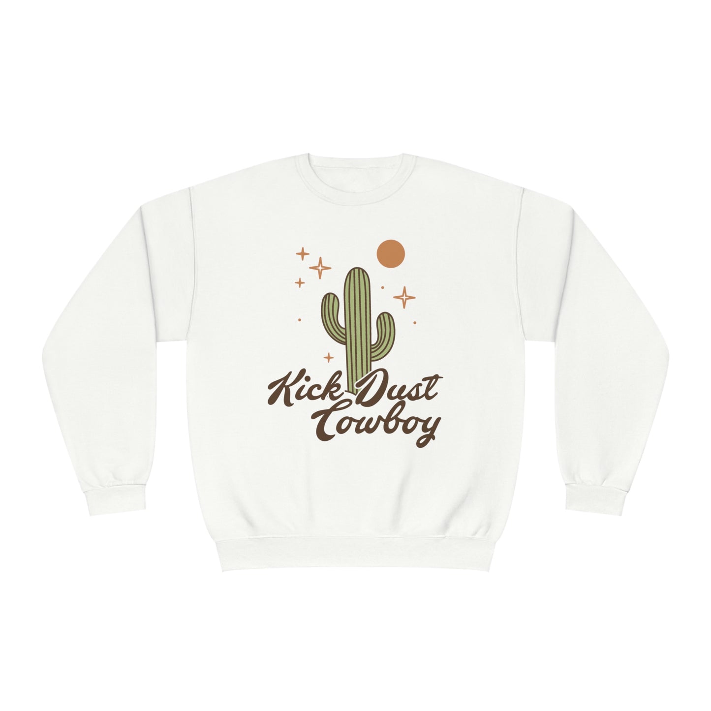"Kick Dust Cowboy" Unisex NuBlend® Crewneck Sweatshirt
