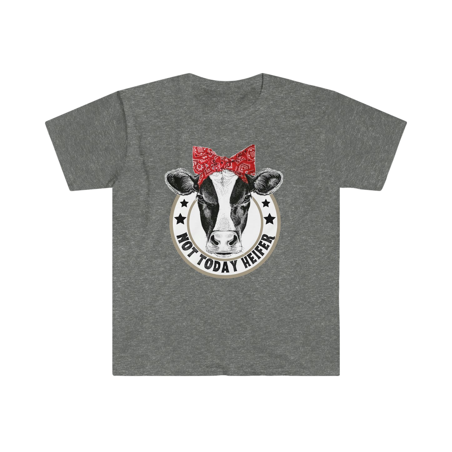 "Not Today Heifer" Unisex Softstyle T-Shirt