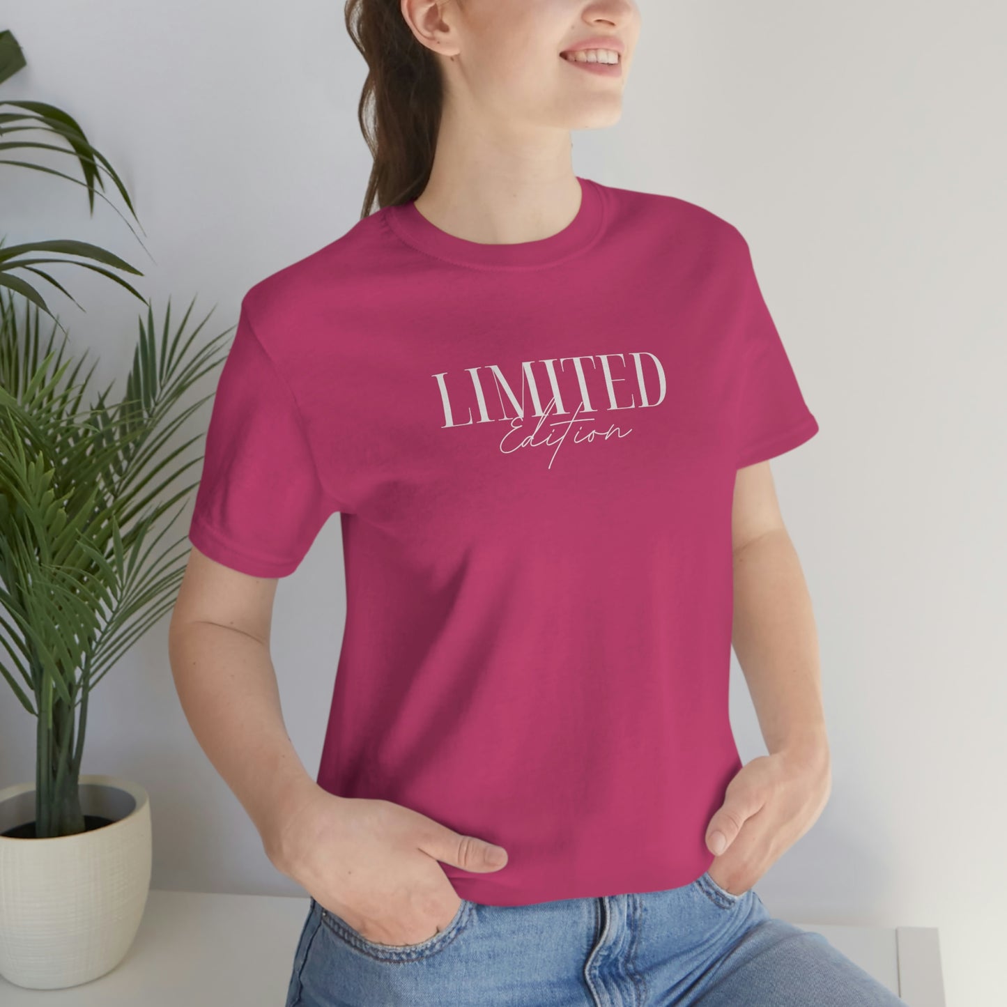 "Limited Edition Tee" Unisex Jersey Short Sleeve Tee (Bella + Canvas)