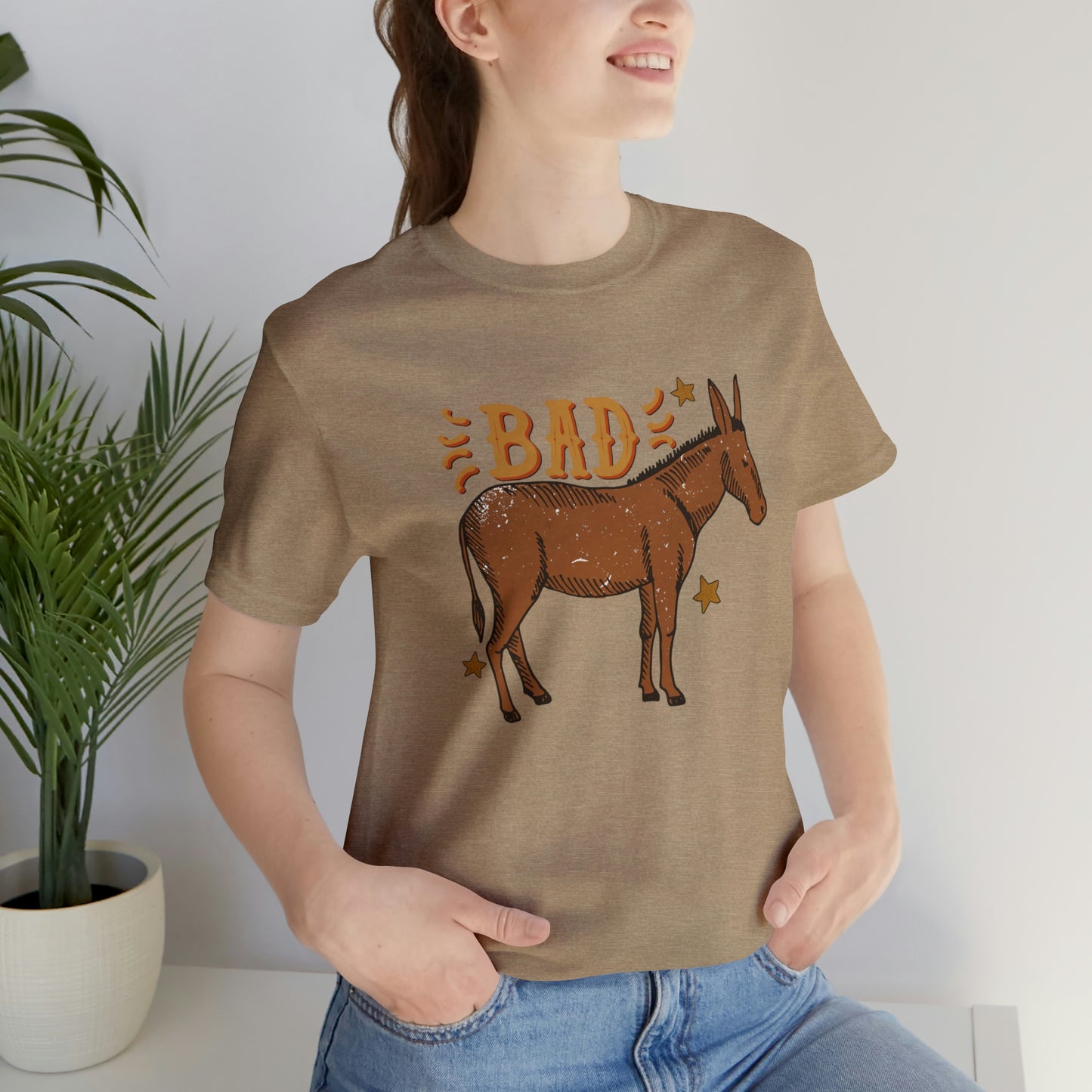 "Bad Ass" Bella Canvas Short Sleeve Tee