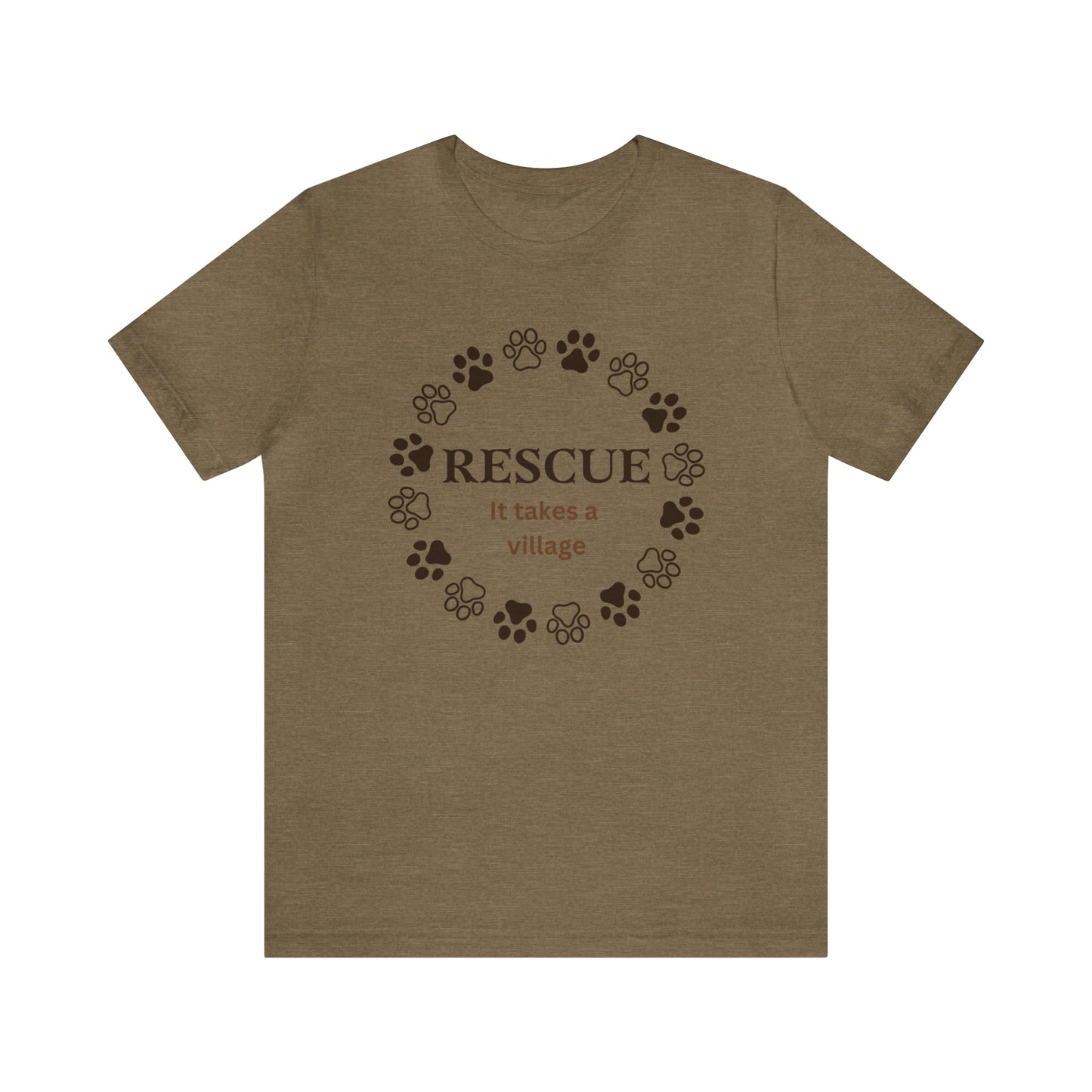 "Rescue" Bella Canvas Unisex Jersey Short Sleeve Tee