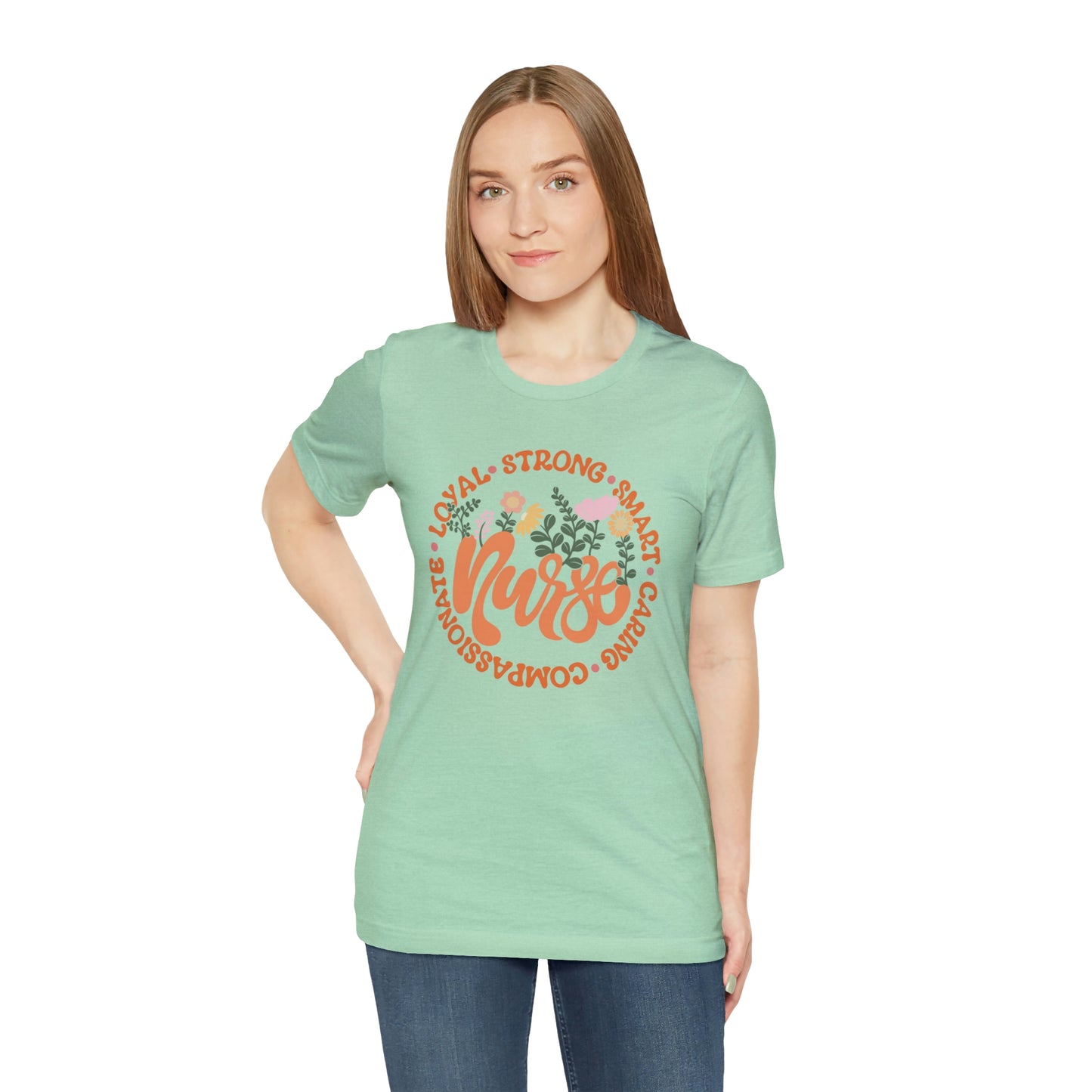 "Nurse" Bella Canvas Short Sleeve Tee