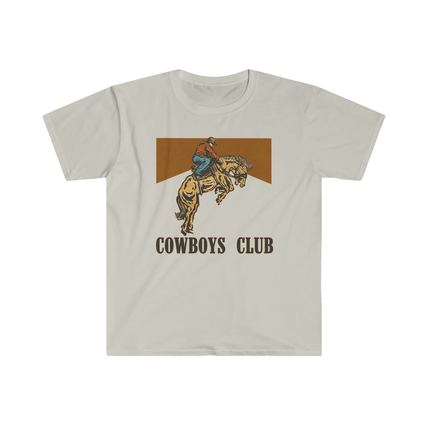 "Cowboy Club" Unisex Softstyle T-Shirt