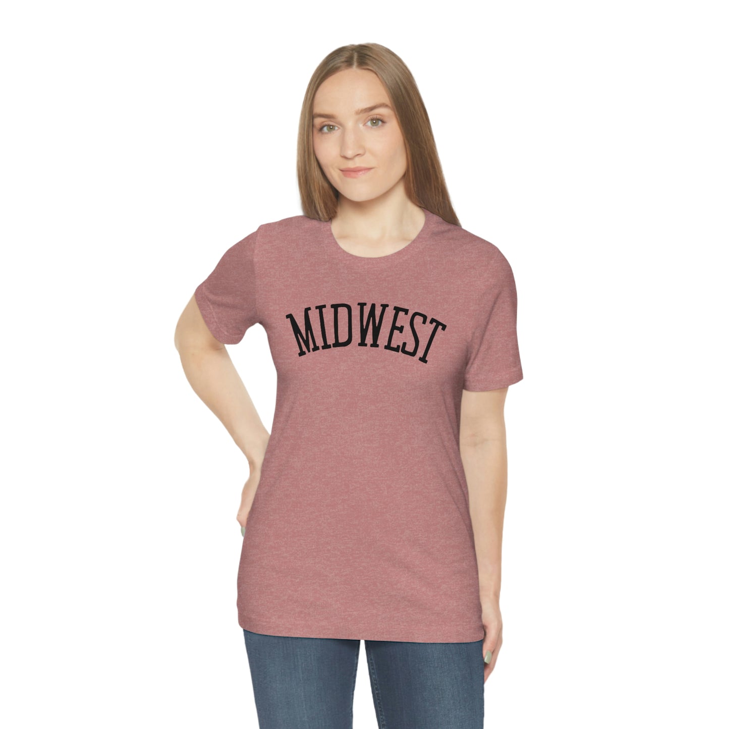 "Midwest" Unisex Jersey Short Sleeve Tee