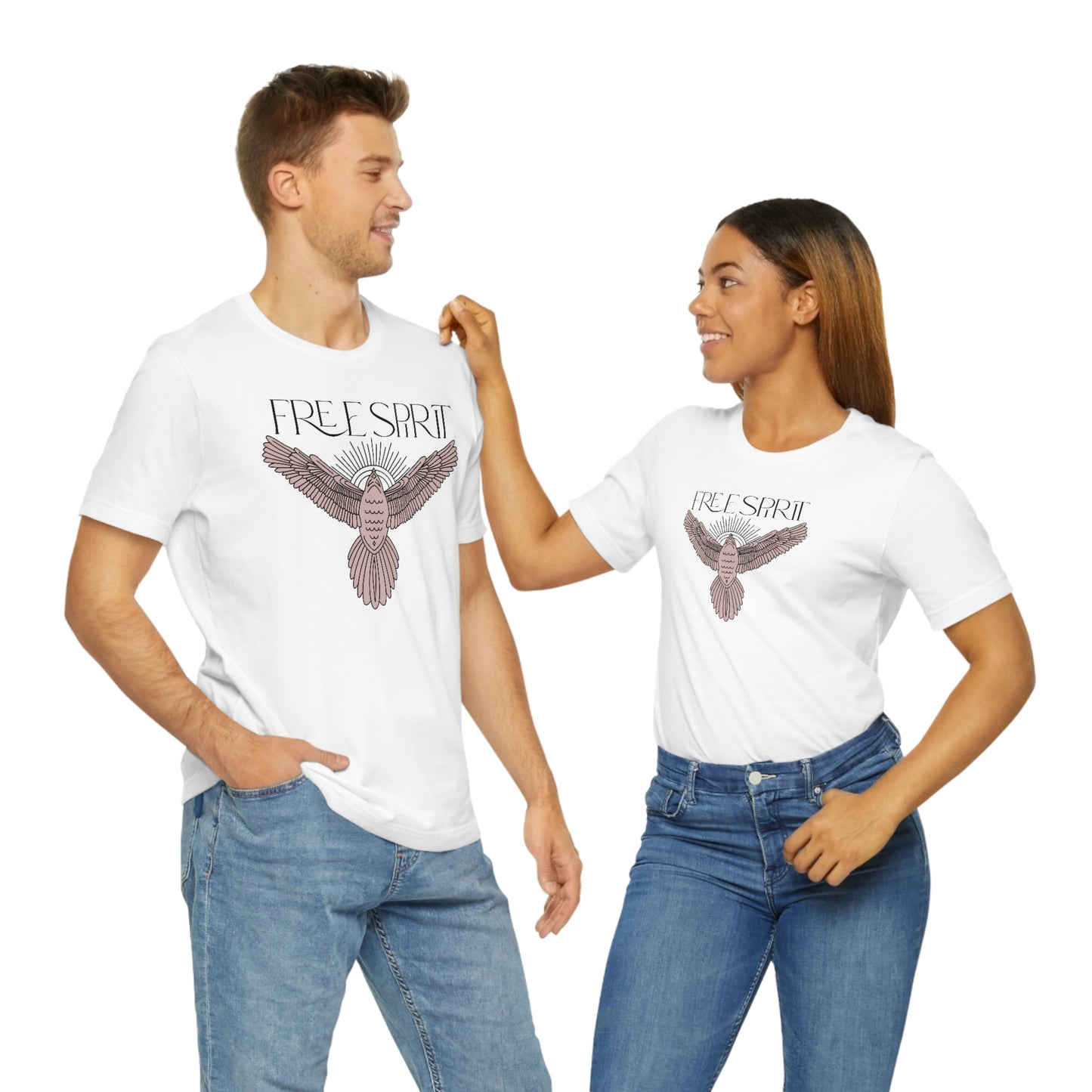 "Free Spirit" Bella Canvas Unisex Jersey Short Sleeve Tee