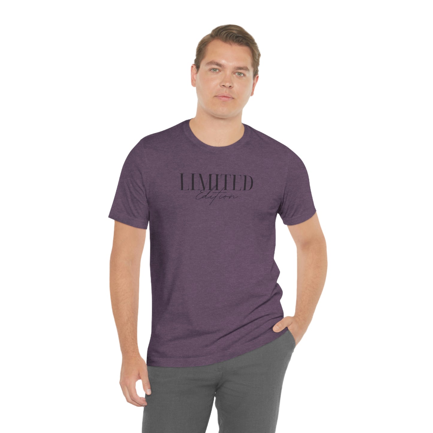 "Limited Edition Tee" Unisex Jersey Short Sleeve Tee (Bella + Canvas)