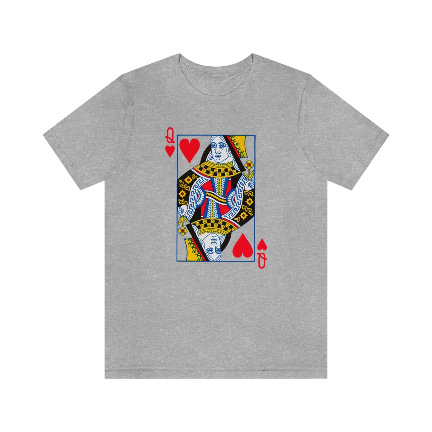 "Queen of Hearts" Unisex Jersey Short Sleeve Tee