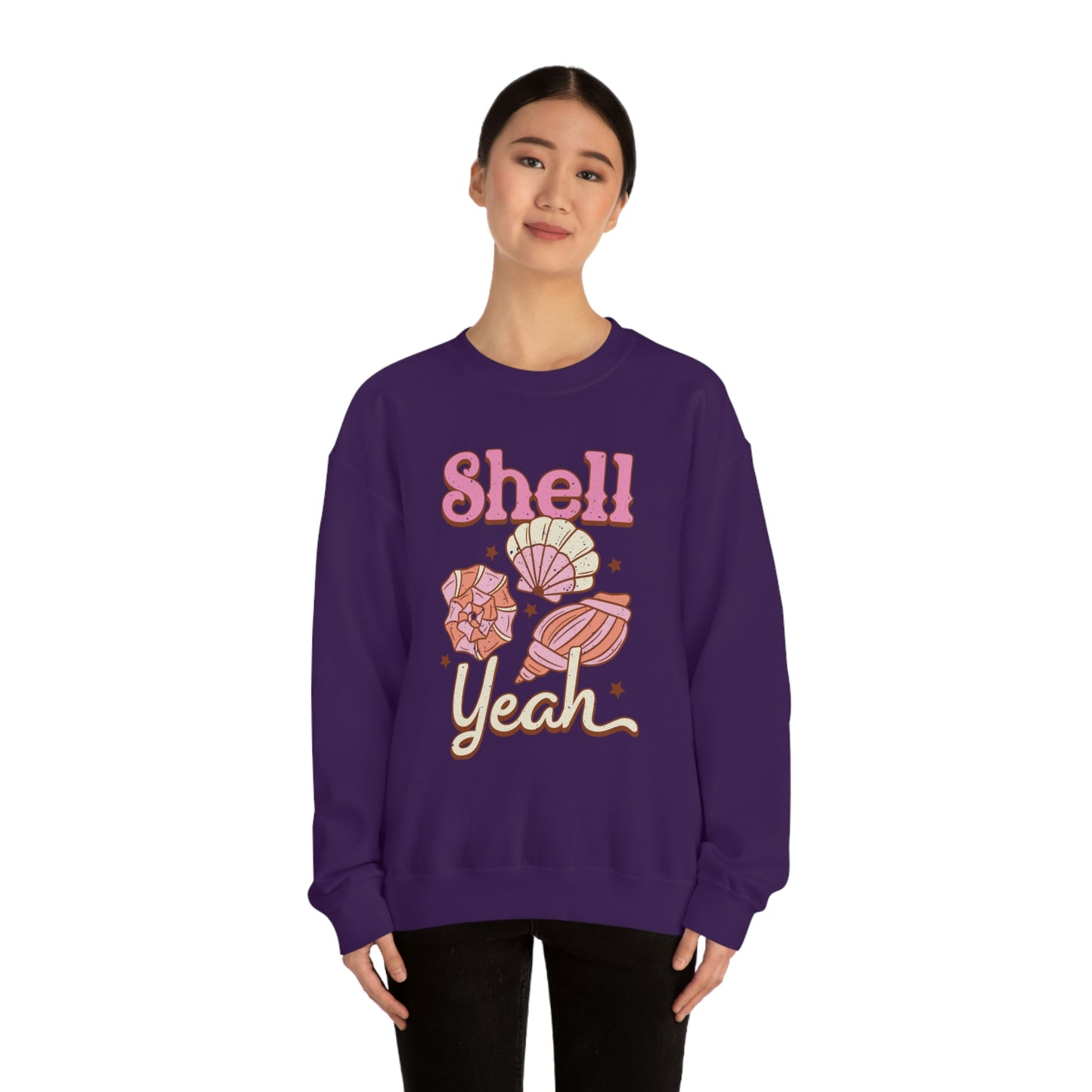"Shell Yeah" Unisex Heavy Blend™ Crewneck Sweatshirt