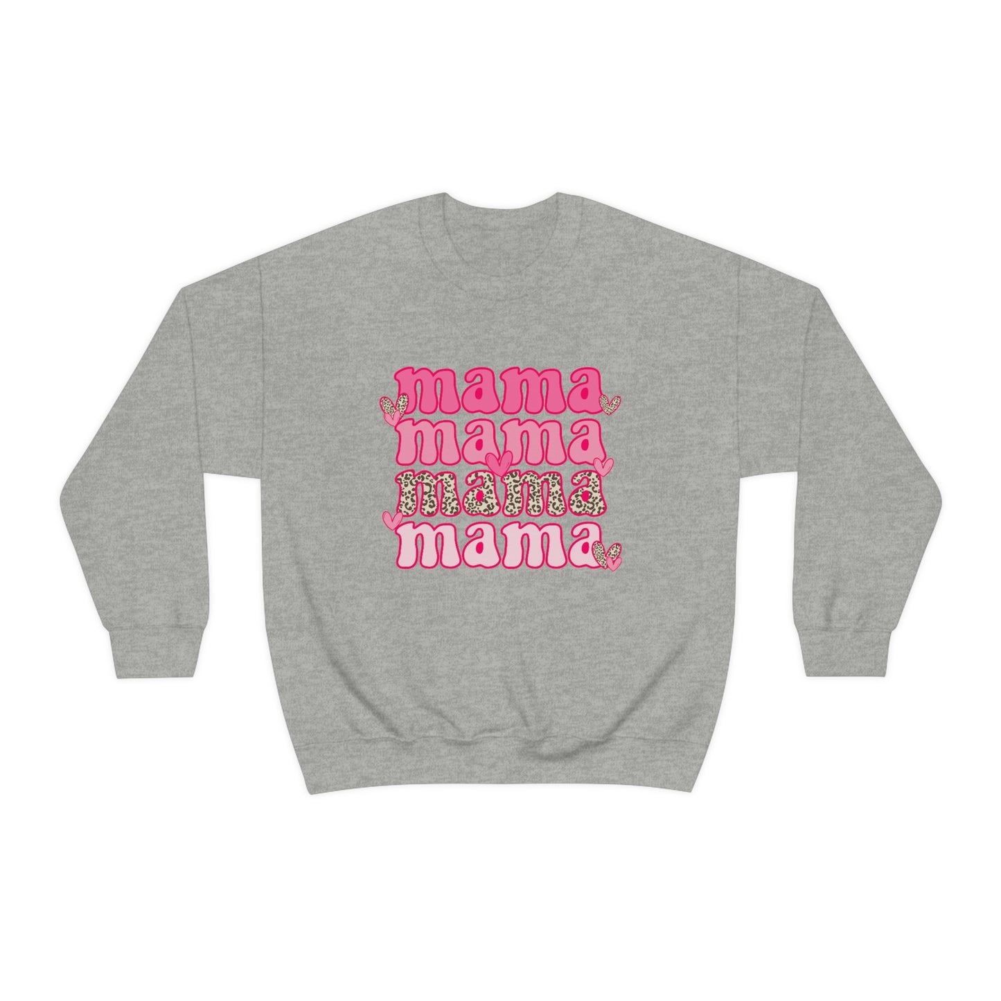 "Mama" Unisex Heavy Blend™ Crewneck Sweatshirt