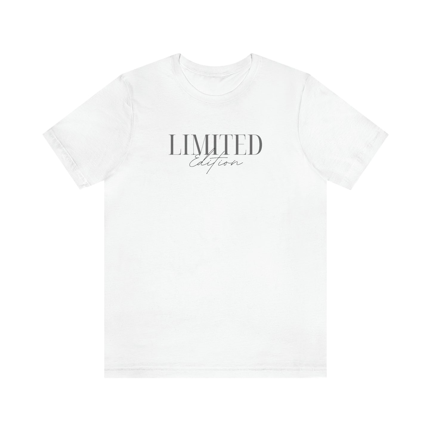 "Limited Edition Tee" Unisex Jersey Short Sleeve Tee (Bella + Canvas)