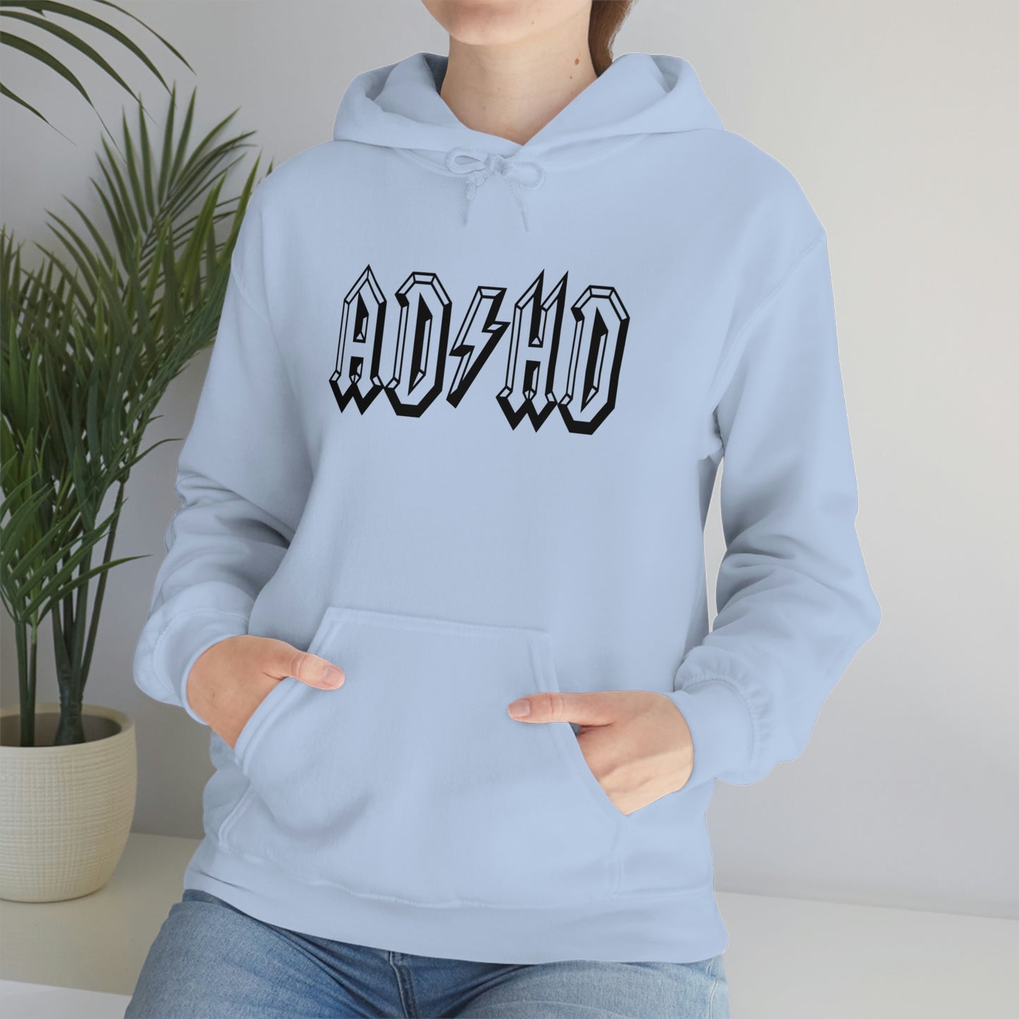 "ADHD" Unisex Hooded Sweatshirt