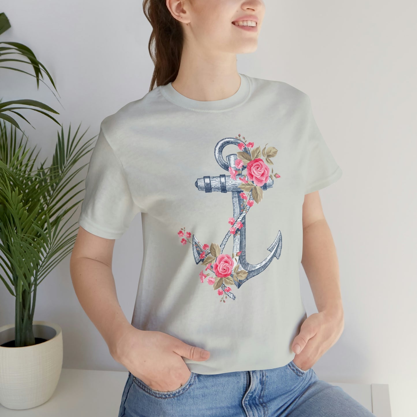 "Anchor" Bella Canvas Short Sleeve Tee
