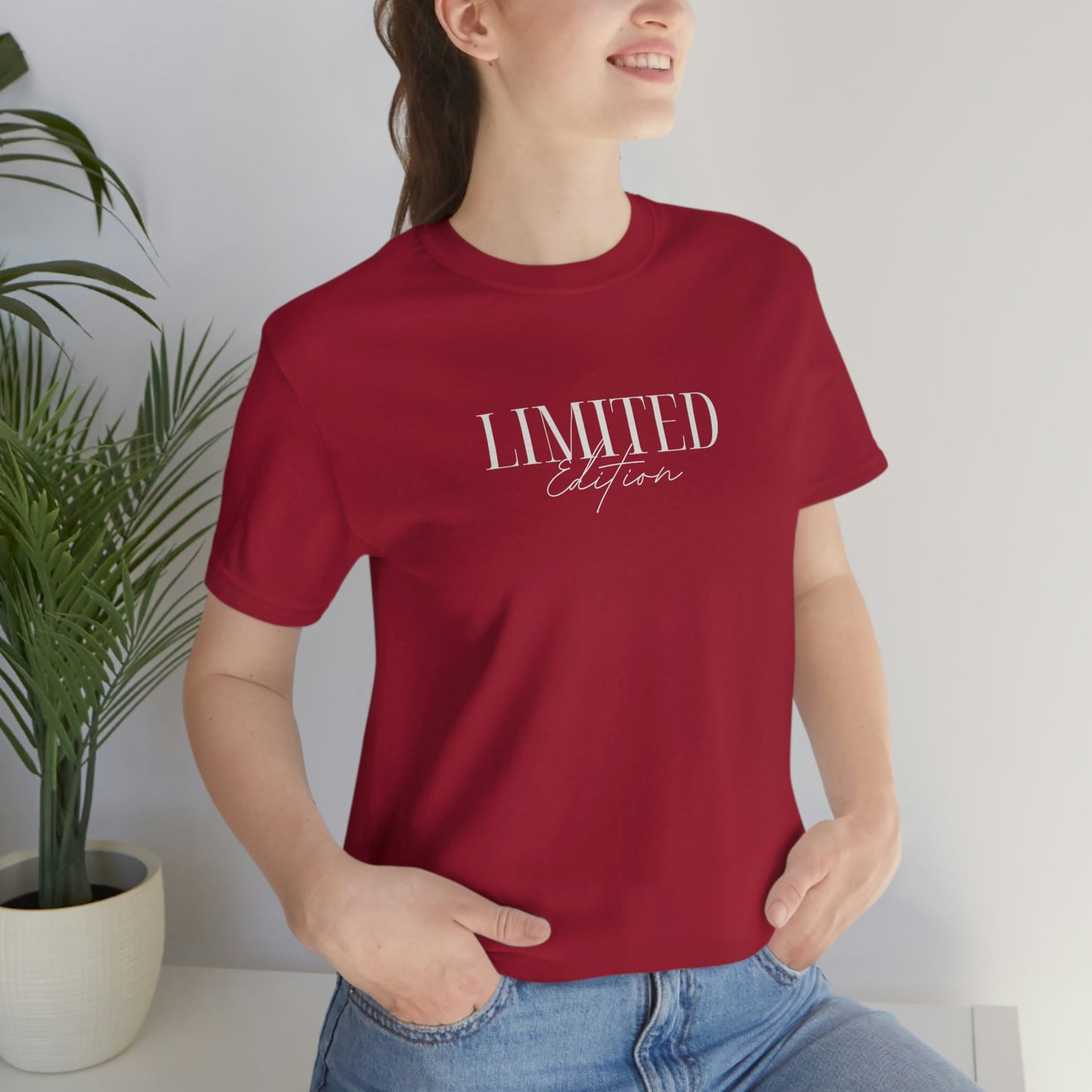 "Limited Edition Tee" Unisex Jersey Short Sleeve Tee (Bella + Canvas)