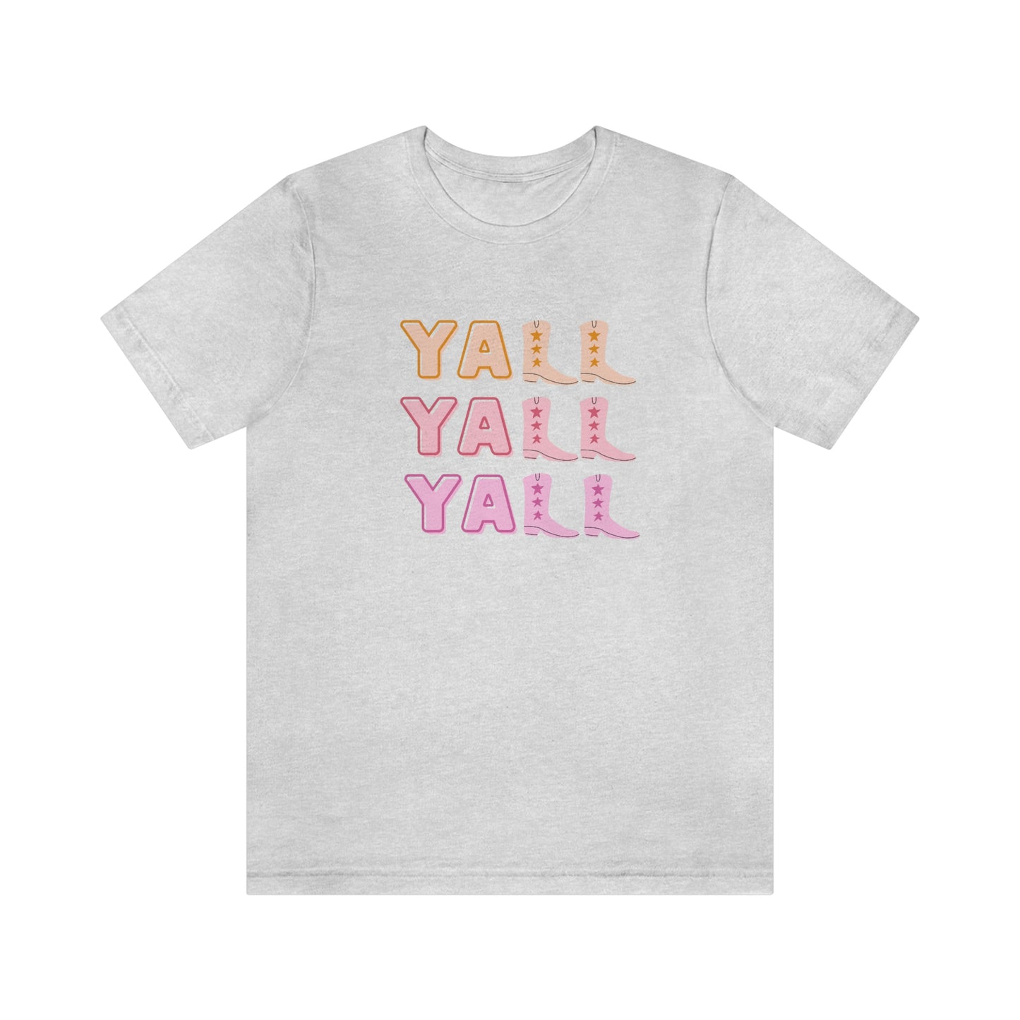"Yall" Unisex Jersey Short Sleeve Tee