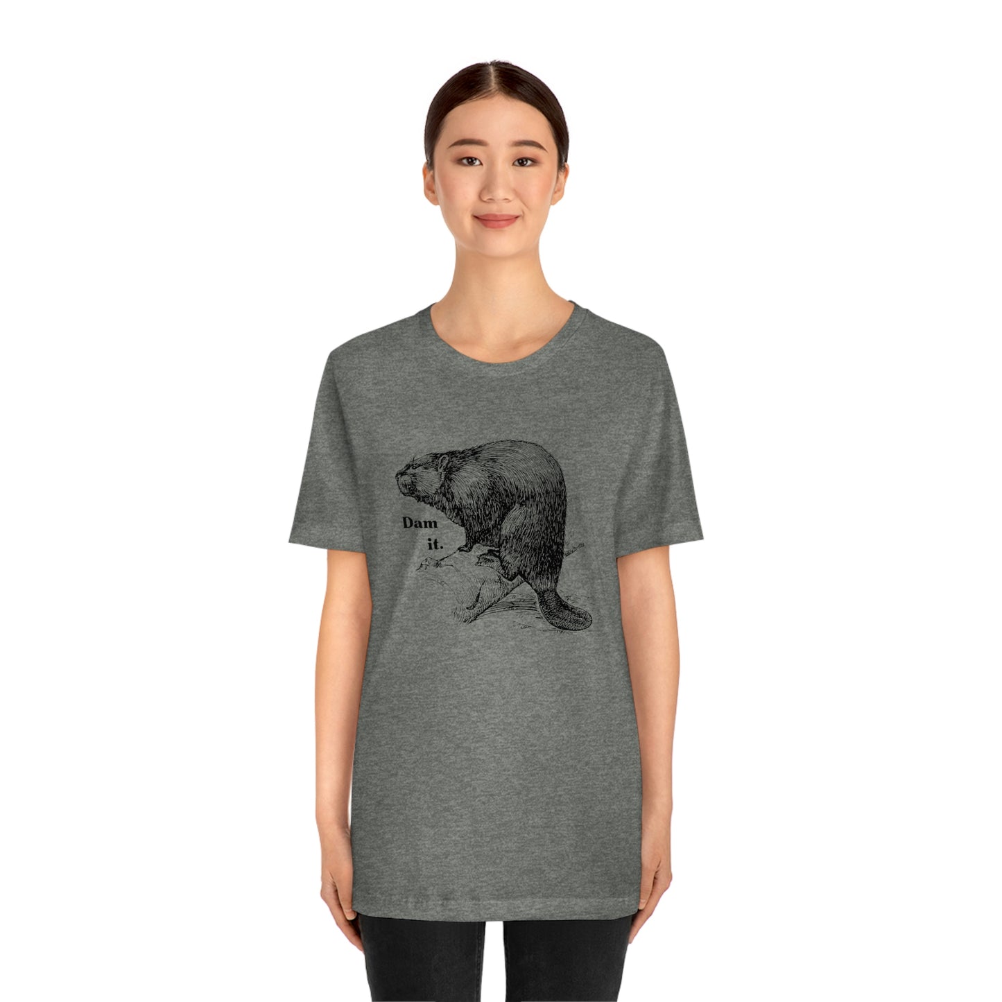 "Dam it" Bella Canvas Graphic Short Sleeve Tee