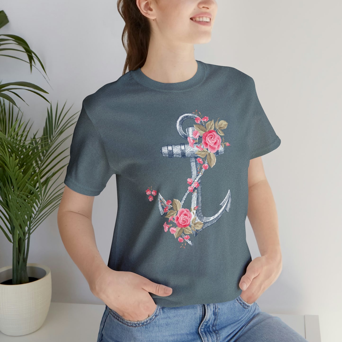 "Anchor" Bella Canvas Short Sleeve Tee
