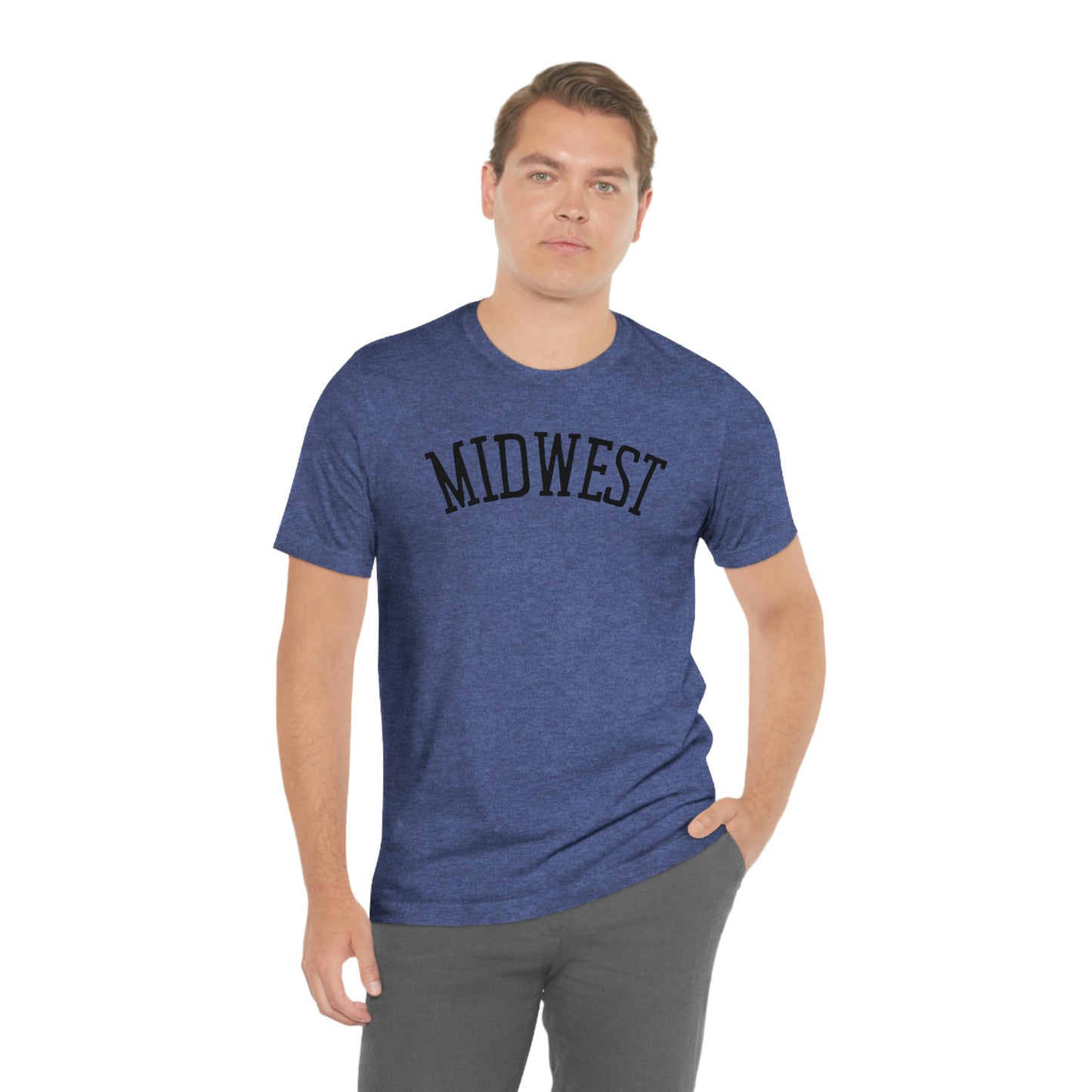"Midwest" Unisex Jersey Short Sleeve Tee