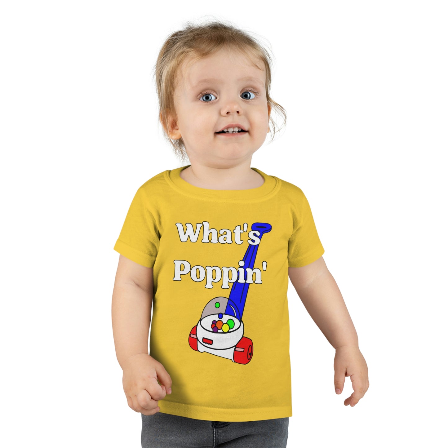 "What's Poppin?" Toddler T-shirt (2T-6T)