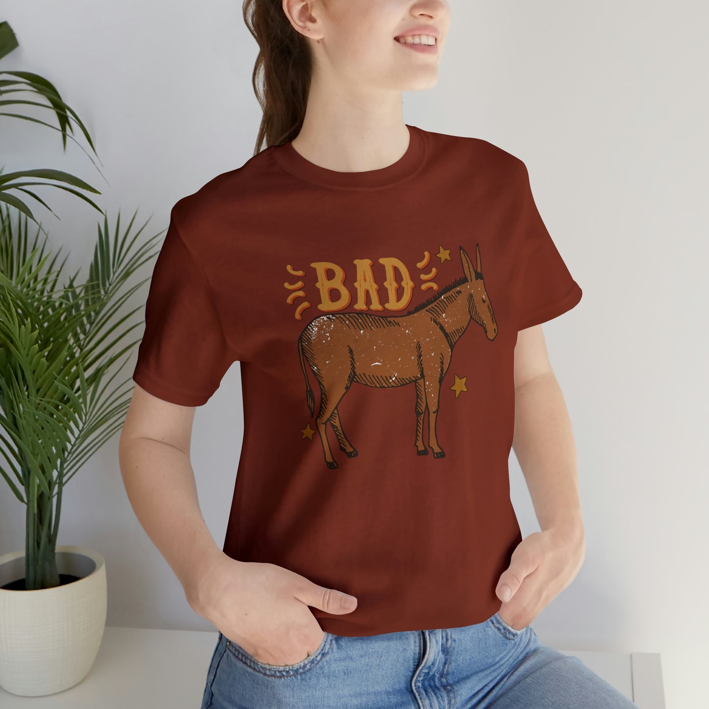 "Bad Ass" Bella Canvas Short Sleeve Tee