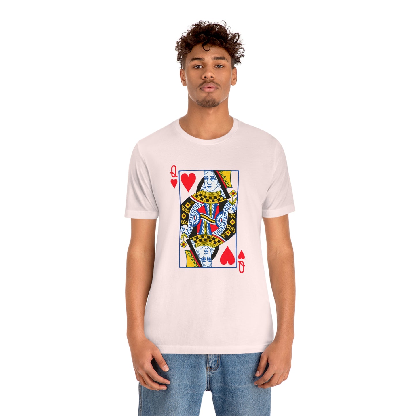 "Queen of Hearts" Unisex Jersey Short Sleeve Tee
