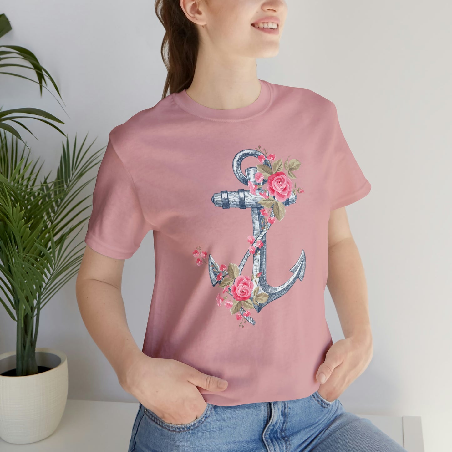 "Anchor" Bella Canvas Short Sleeve Tee