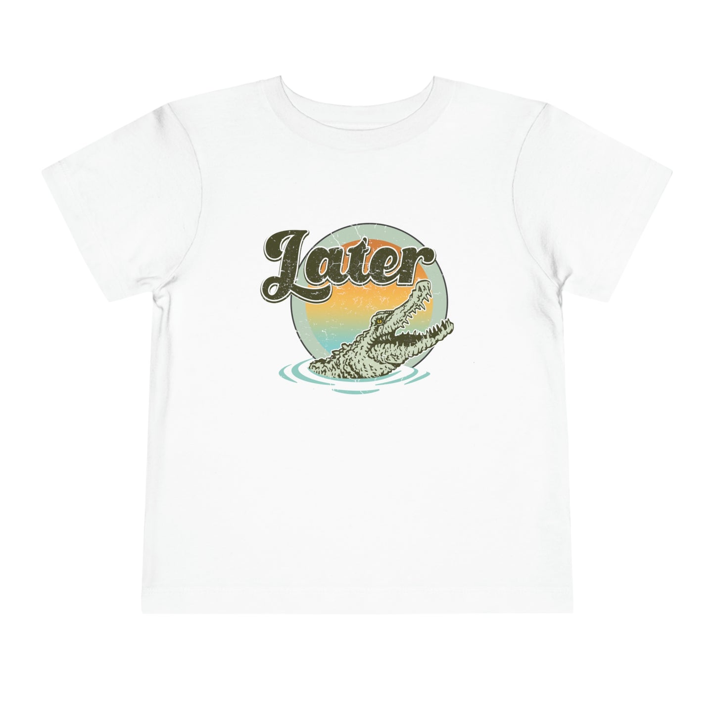 "Later Gator" Toddler Short Sleeve Tee (2T-5T)