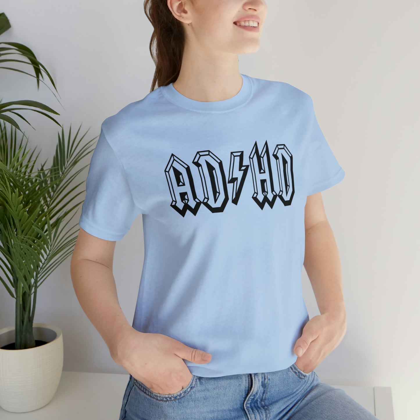 "ADHD" Bella Canvas Short Sleeve Tee