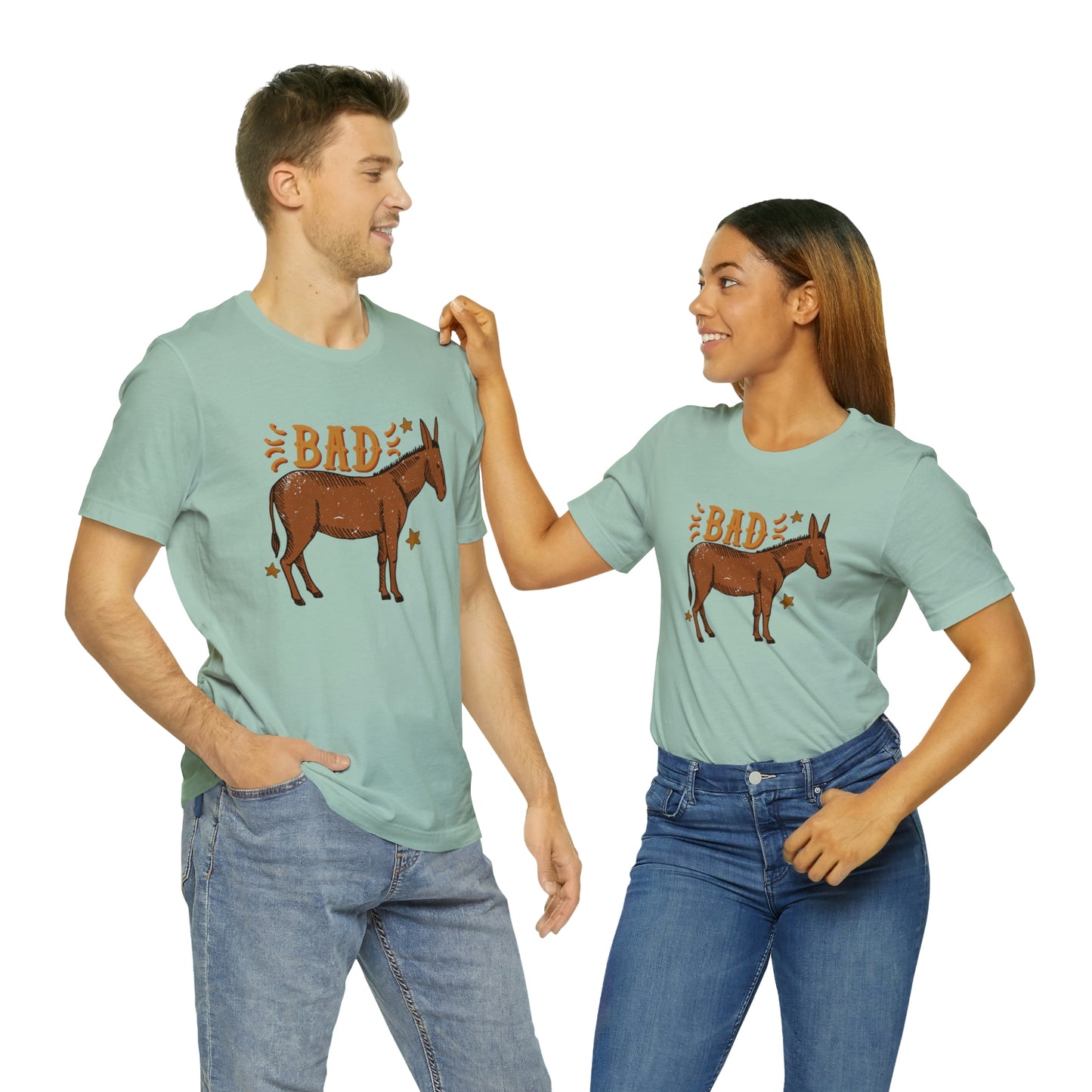 "Bad Ass" Bella Canvas Short Sleeve Tee