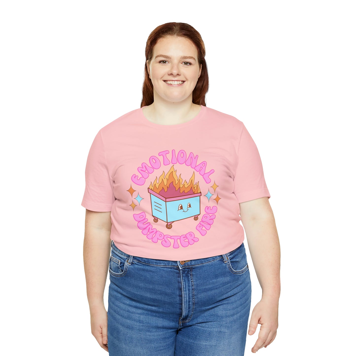 "Emotional Dumpster Fire" Bella Canvas Short Sleeve Tee