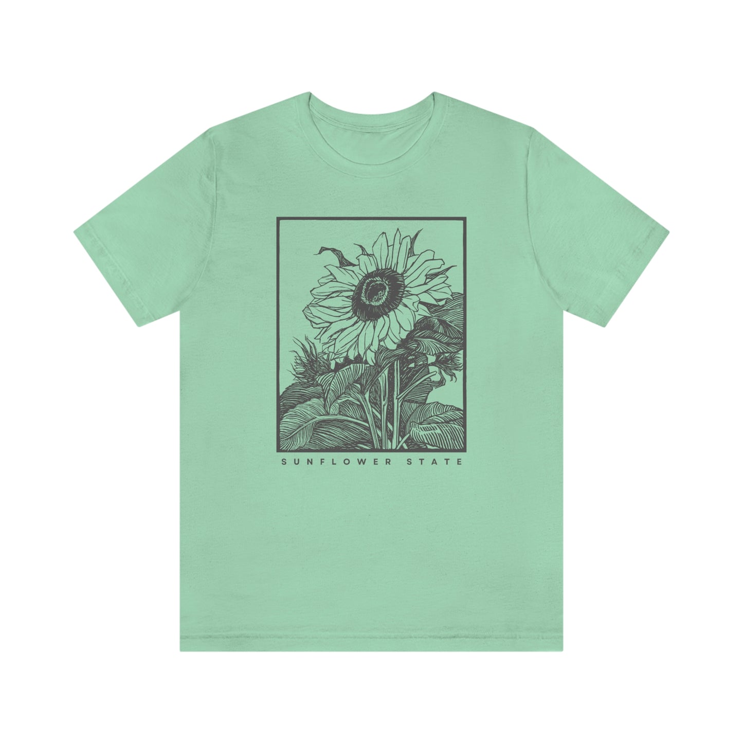 "Sunflower" Bella Canvas Unisex Jersey Short Sleeve Tee