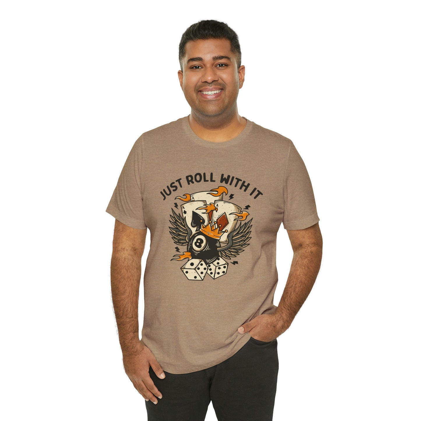 "Just Roll With It" Bella Canvas Short Sleeve Tee