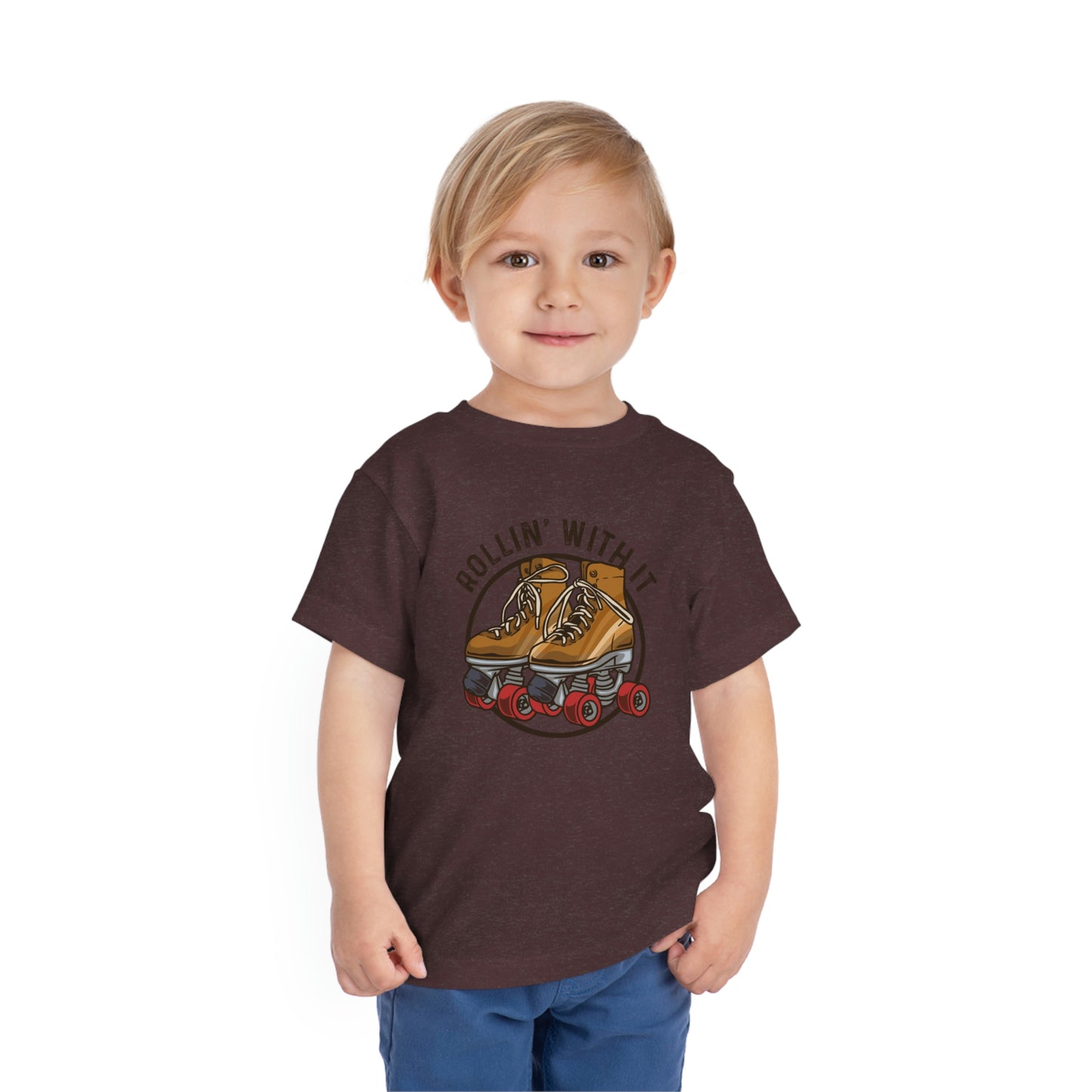 "Rollin With It" Toddler Short Sleeve Tee (2T-5T)